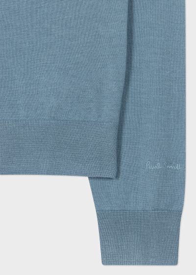 폴스미스 Paulsmith Light Blue Merino Wool Sweater