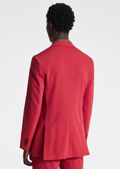 Tailored-Fit Raspberry Wool One-Button Suit by Paul Smith