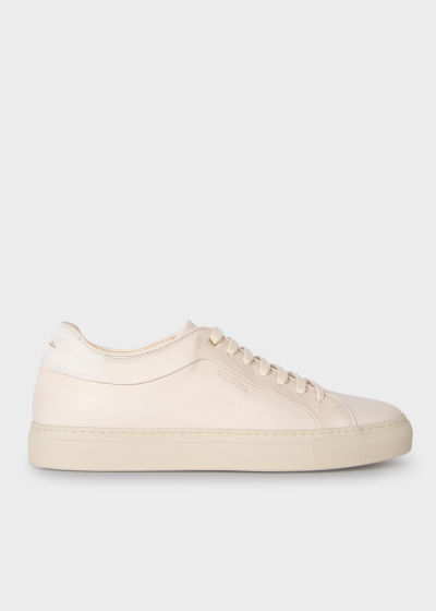 Product View - Men's Cream Eco 'Basso' Trainers Paul Smith