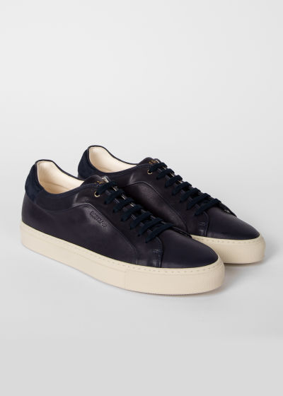 Product View - Men's Navy Eco 'Basso' Trainers Paul Smith