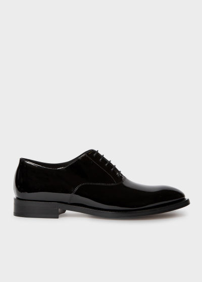 폴스미스 Paulsmith Black Patent Leather Gershwin Oxford Shoes