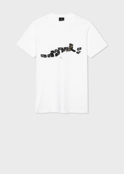 폴스미스 Paulsmith White Domino T-Shirt