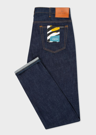 Mens Clothing Jeans Tapered jeans Blue PS by Paul Smith Denim Jeans With Tapered Legs in Navy Blue for Men 