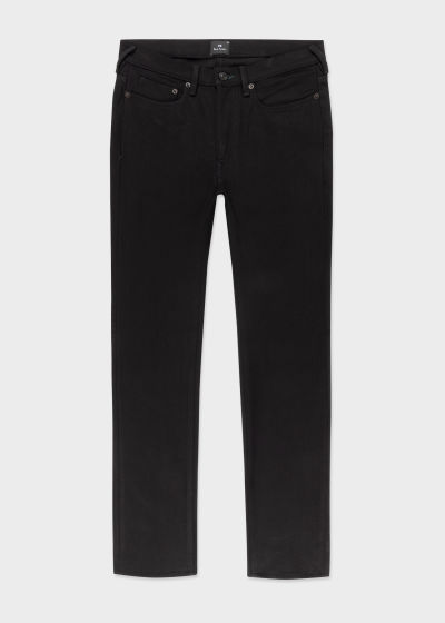 폴스미스 폴스미스 Paulsmith Slim-Fit Black Organic Stretch Jeans