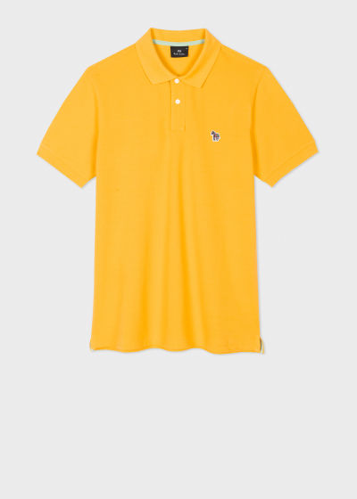 폴스미스 Paulsmith Yellow Organic Cotton Zebra Polo Shirt