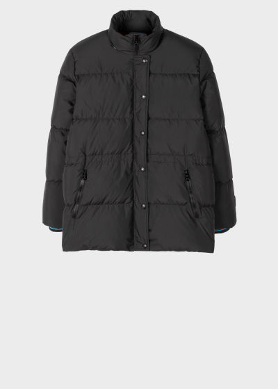 Product View - Women's Black Padded Down Coat Paul Smith