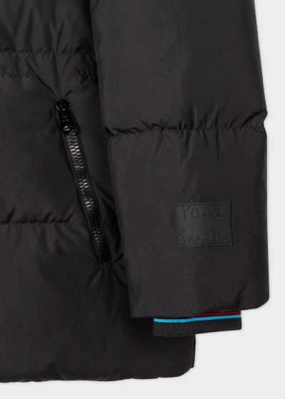 Product View - Women's Black Padded Down Coat Paul Smith