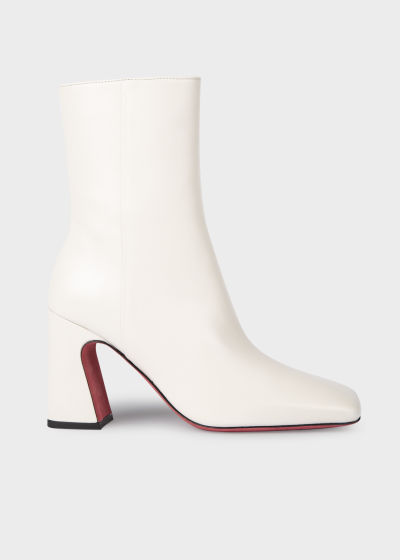 Product View - Women's Leather Off-White 'Agnes' Ankle Boots Paul Smith