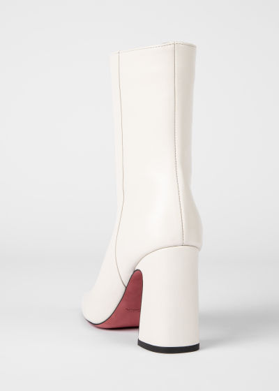 Product View - Women's Leather Off-White 'Agnes' Ankle Boots Paul Smith