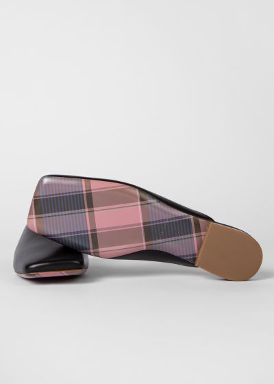 Product View - Women's Black 'Nata' Leather Mules Paul Smith