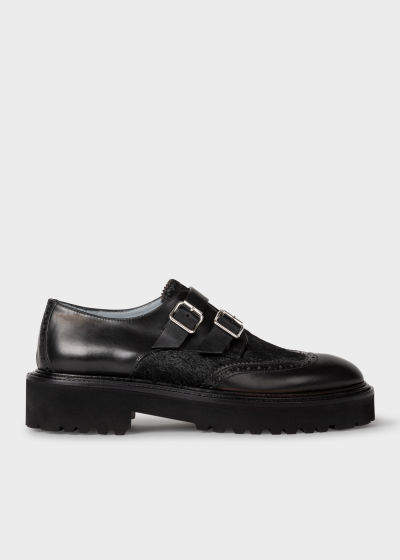 Product View - Women's Black Leather 'Raelyn' Brogues Paul Smith