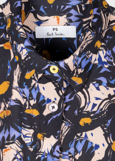 Detail view - Women's Dark Blue 'Snow Pixie' Shirt Paul Smith