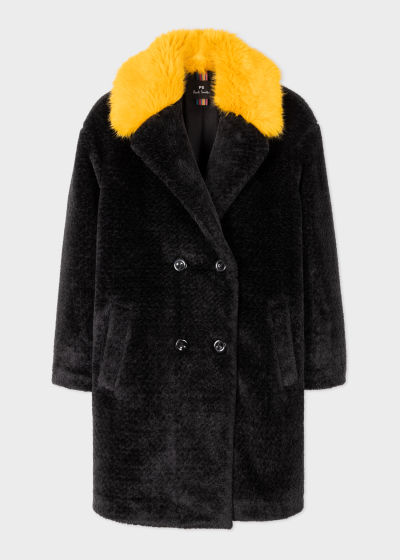 WOMEN FASHION Jackets Fur ONLY vest discount 49% Black XS 