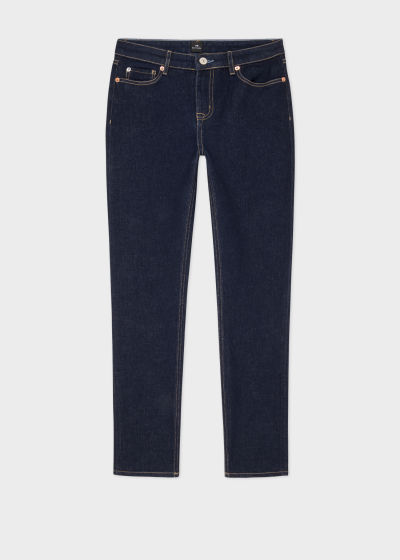 Front View - Women's Indigo Rinse Slim-Fit 'Happy' Jeans Paul Smith
