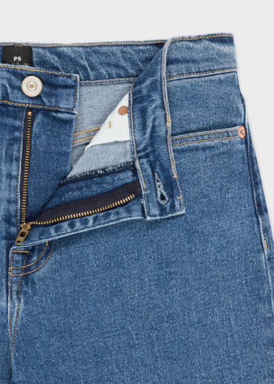 Detail View - Women's Mid Wash Straight-Fit 'Happy' Jeans Paul Smith
