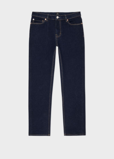 Front view - Women's Indigo Wash Straight-Fit 'Happy' Jeans Paul Smith