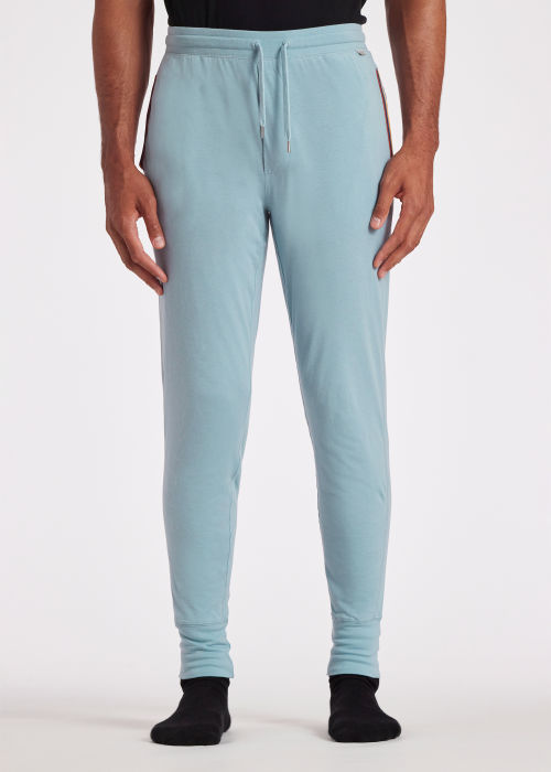 Men's Baby Blue Jersey Lounge Pants