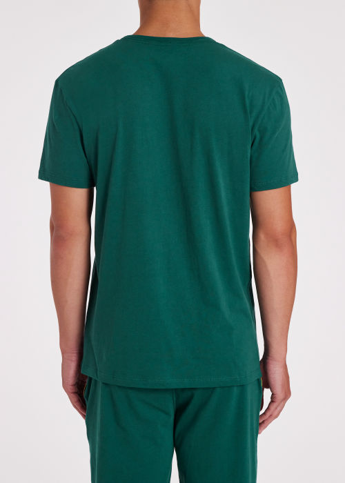 Men's Forest Green Cotton Lounge T-Shirt