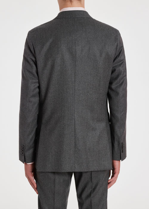 The Bloomsbury - Easy-Fit Grey Wool-Cashmere Blazer by Paul Smith