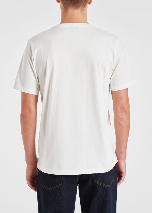 White Multi Colour 'Cycle' T-Shirt