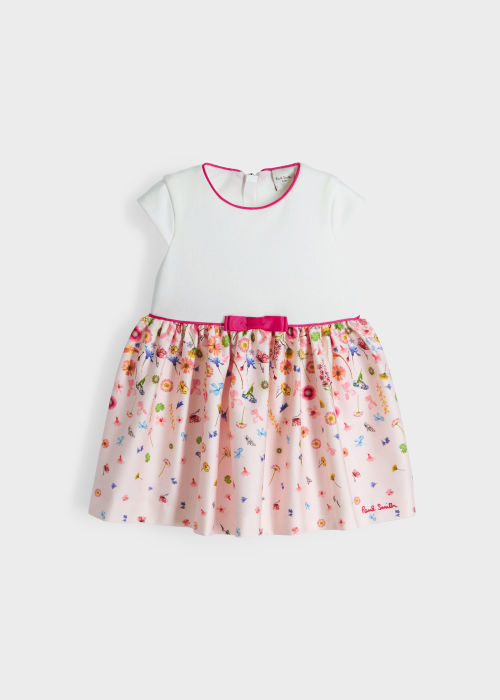 Product view - Babies Pink Floral Dress