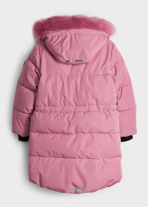 2-13 Years Pink Shower Resistant Parka Coat