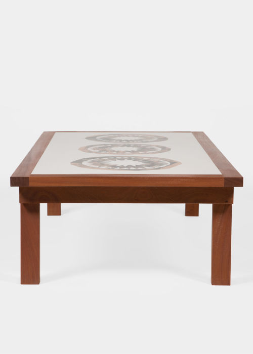 Table en Acajou Sapelli "Triple Star" ("Triple Étoiles") par Peter Blake pour Danad Design