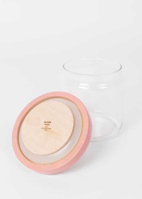 Alessi Pink 'Twergi' Storage Jar by Ettore Sottsass