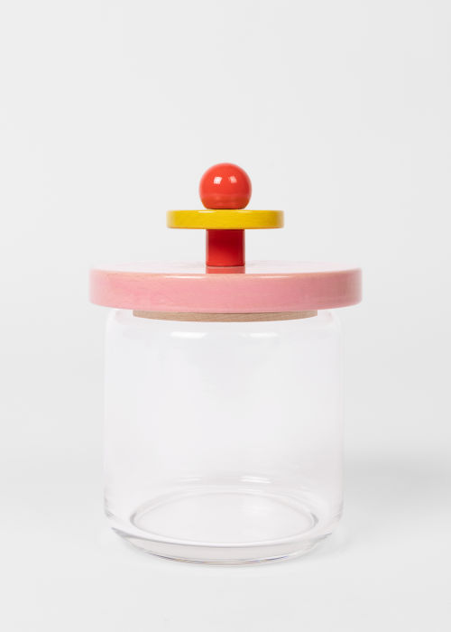 Alessi Pink 'Twergi' Storage Jar by Ettore Sottsass