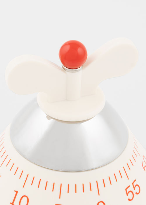 Alessi White Kitchen Timer by Michael Graves