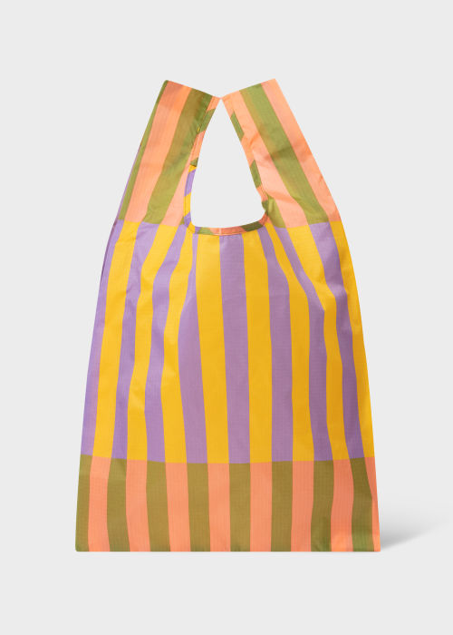 BAGGU Sunset Quilt Stripe Standard Reusable Bag
