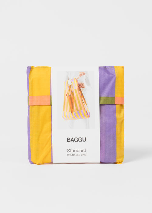 BAGGU Sunset Quilt Stripe Standard Reusable Bag