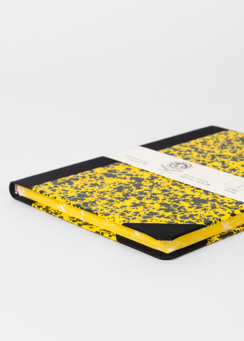 Yellow 'Colour Cloud' A5 Notebook by Emilio Braga