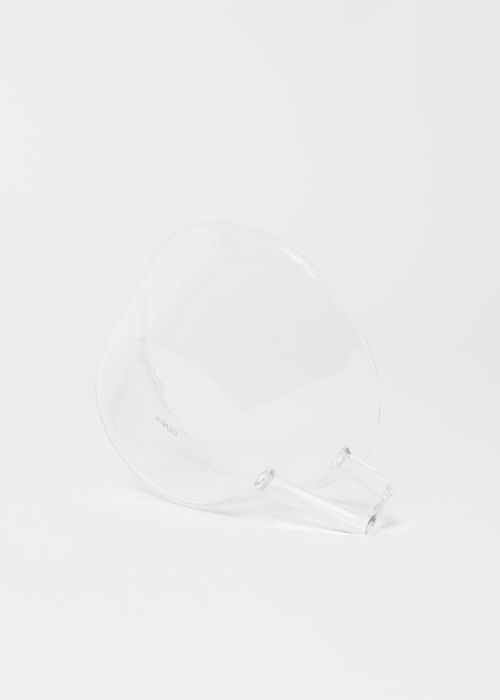 'Cast' Glass Cup & Saucer by Kinto