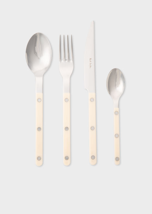 Ivory 4 Piece 'Bistrot' Cutlery Set - Sabre x Paul Smith
