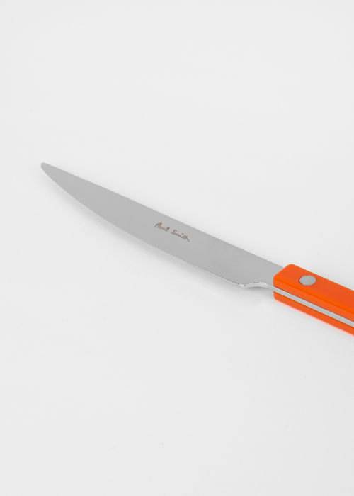 Orange 4 Piece 'Bistrot' Cutlery Set - Sabre x Paul Smith