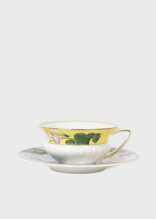 'Wonderlust: Waterlily' Bone China Teacup & Saucer by Wedgwood