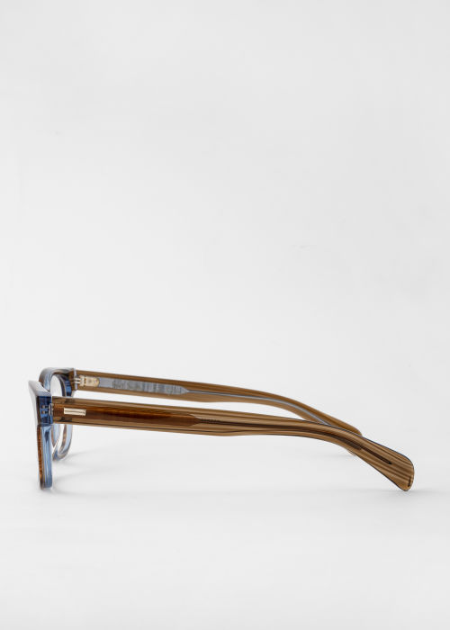 Product view - Brown 'Grafton' Spectacles Paul Smith