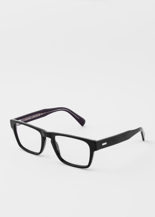 Product view - Black 'Harrow' Spectacles Paul Smith