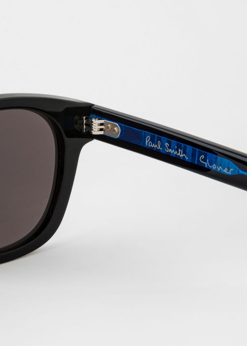 Product view - Black 'Glover' Sunglasses Paul Smith