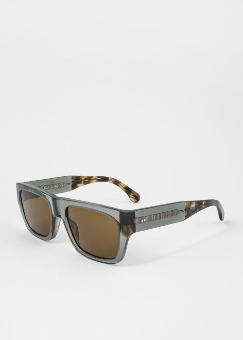Paul Smith Crystal Grey 'Earl' Sunglasses