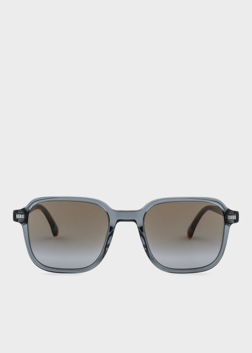 Front view - Crystal Grey 'Delany' Sunglasses Paul Smith