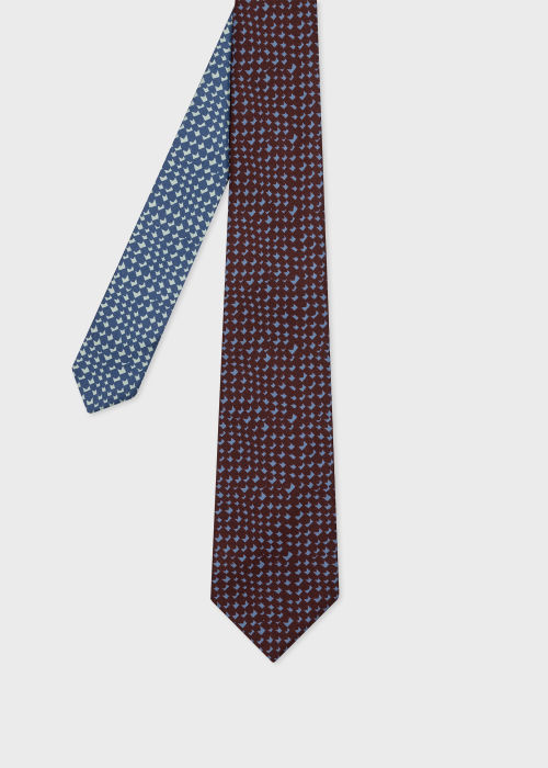 Men's Silk 'Tile Check' Tie