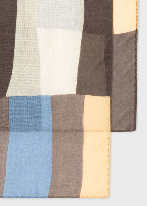 Product View - 'Overlapping Check' Scarf Paul Smith
