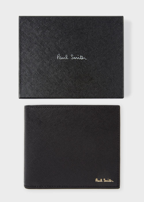 Box view - Men's 'Mini Mountain' Print Interior Billfold Wallet Paul Smith