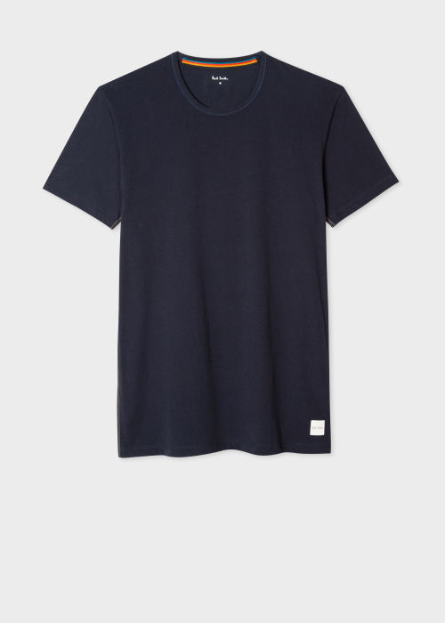 Navy Cotton Lounge T-Shirt by Paul Smith
