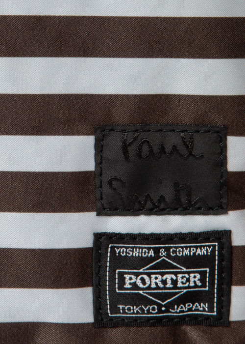Detail view - Mixed Stripe Helmet Shoulder Bag - Paul Smith + PORTER