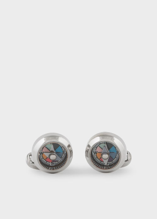Front View - 'Compass' Cufflinks Paul Smith