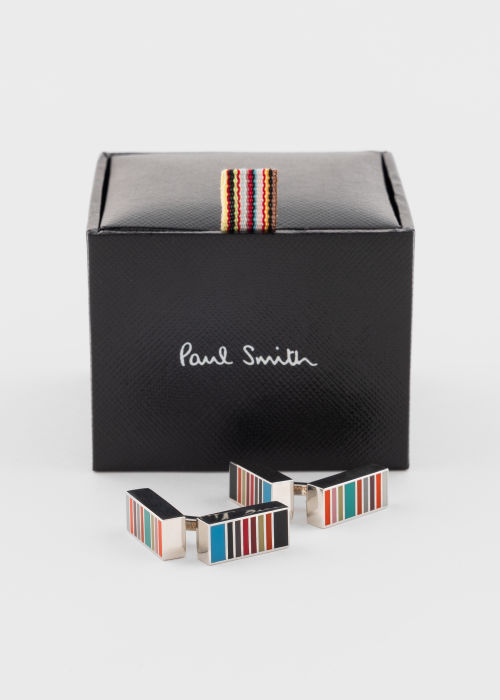 Product View - Men's 'Signature Stripe' Cufflinks Paul Smith