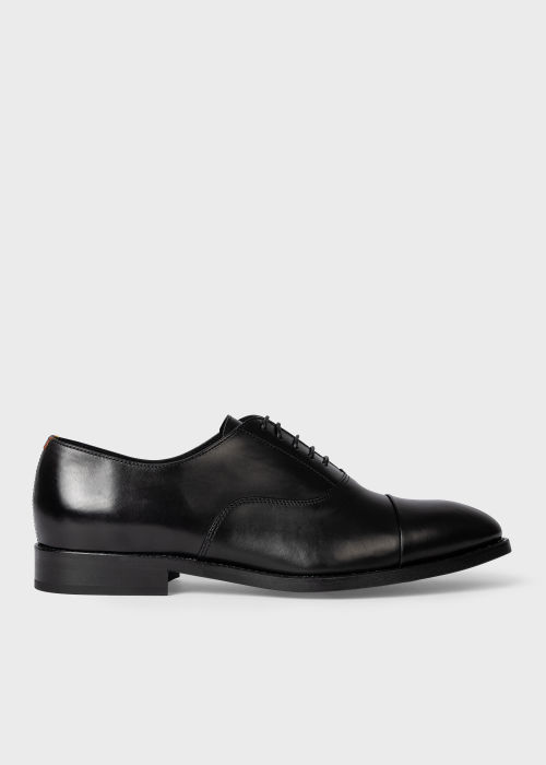 Men's Black Leather 'Bari' Shoes